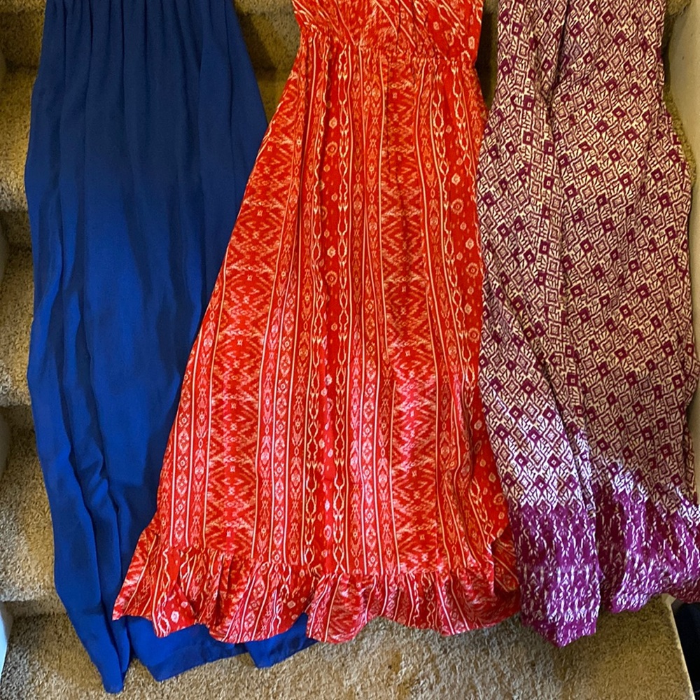 Three Maxi dresses- HOUSE DECLUTTER